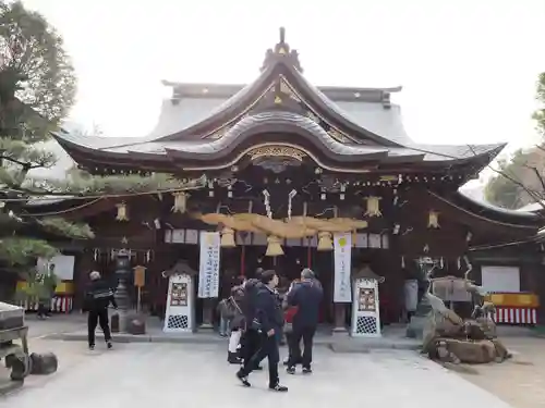 櫛田神社の本殿・本堂