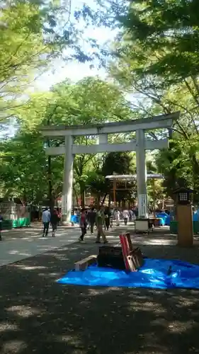 大國魂神社の鳥居