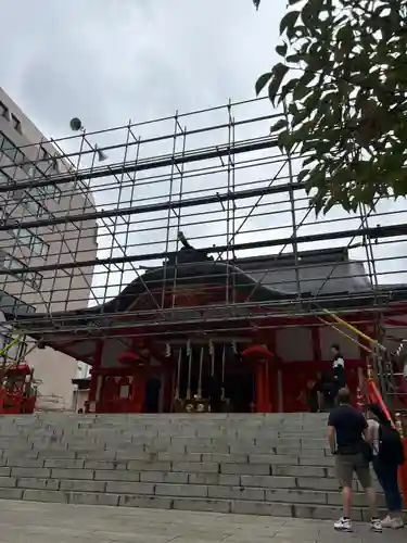 花園神社の本殿・本堂