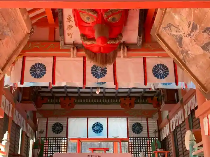 柞原八幡宮の本殿・本堂