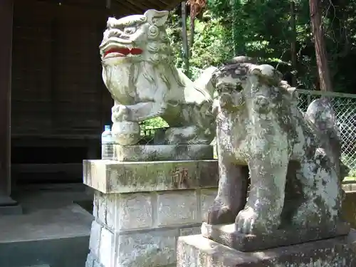 杉山神社の狛犬