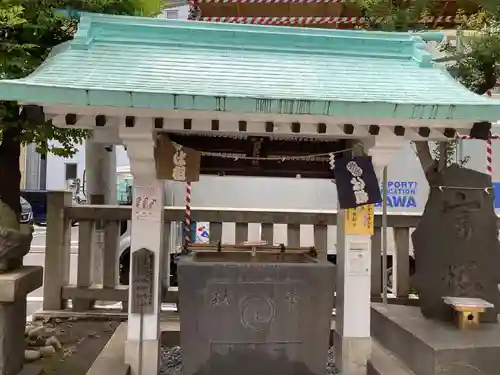 椙森神社の手水