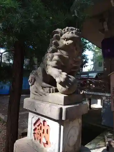 上目黒氷川神社の狛犬