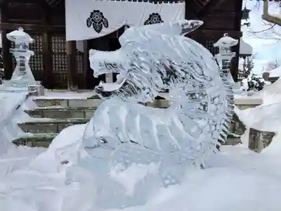 東川神社の芸術