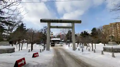 札幌護國神社の鳥居