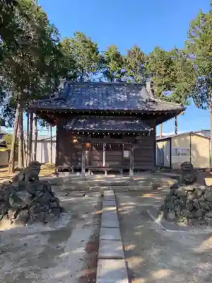 諏訪社の本殿・本堂