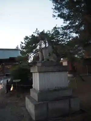 島田八坂神社の狛犬