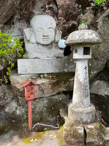 阿賀神社の像