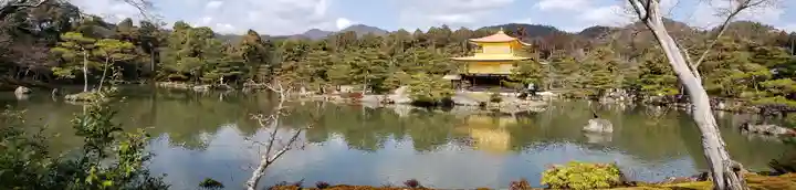 鹿苑寺(金閣寺)の庭園