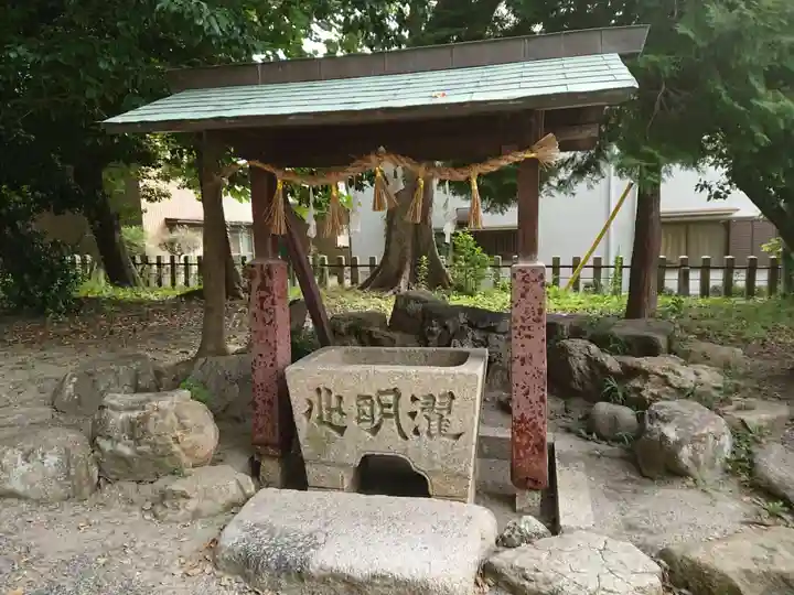 星宮社の手水舎