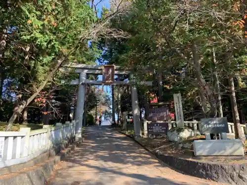 冨士御室浅間神社の鳥居