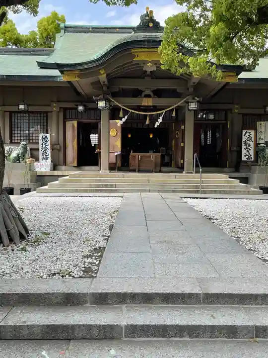 高津宮の本殿・本堂