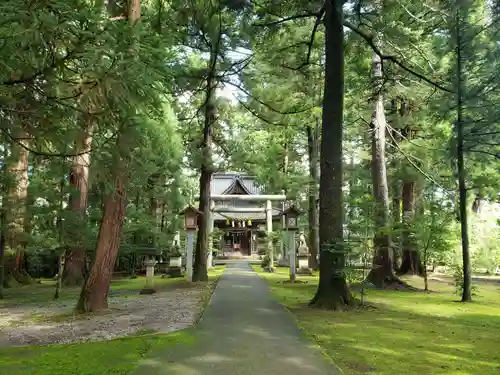 城端神明宮の鳥居