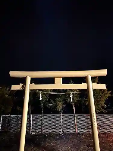 西野竹神社の鳥居