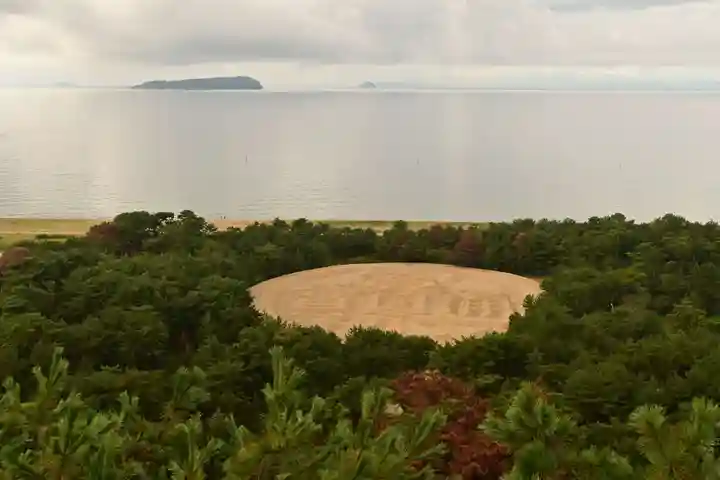 琴彈八幡宮の景色