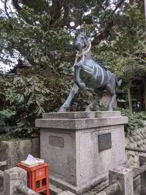 白羽神社の狛犬