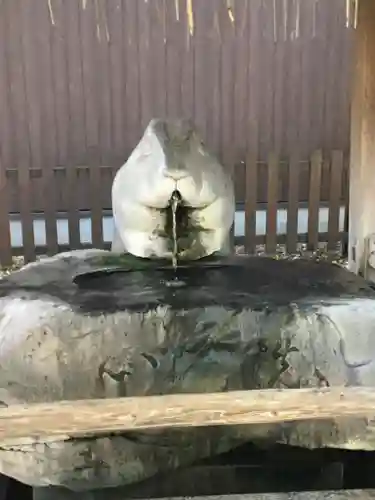 調神社の手水