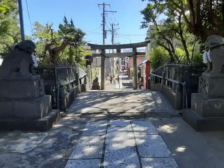 海南神社の鳥居