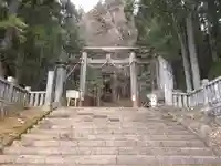 戸隠神社宝光社の鳥居