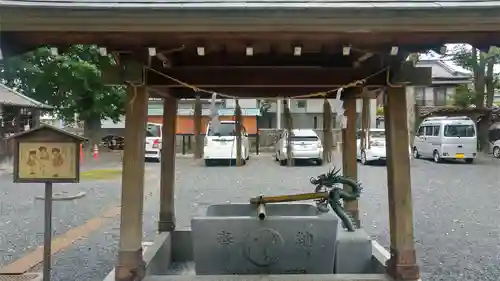 徳守神社の手水