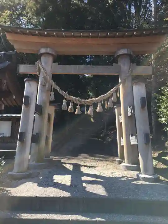 落立神社の鳥居