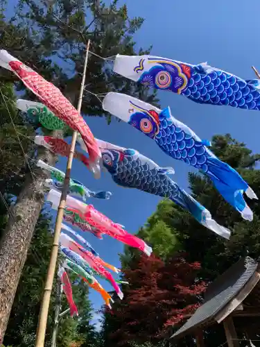 滑川神社 - 仕事と子どもの守り神(福島県)