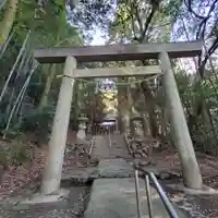 森大明神社の鳥居