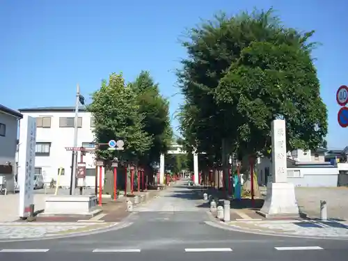 須賀神社の鳥居