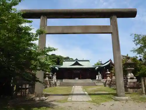 濃飛護國神社の鳥居