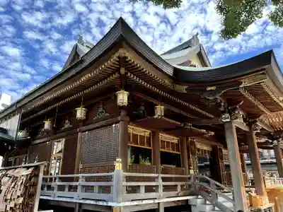 湯島天満宮の本殿・本堂