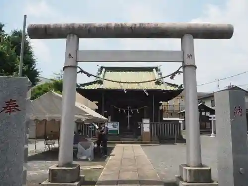 神明神社の鳥居