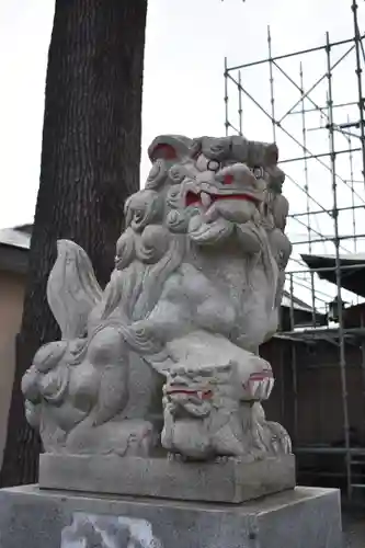 相模原氷川神社の狛犬