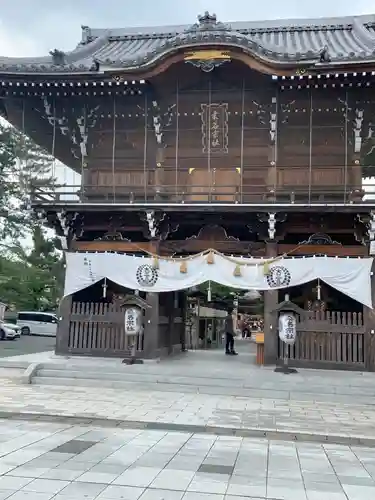 桑名宗社（春日神社）の山門・神門