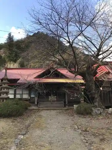 加蘇山神社の本殿