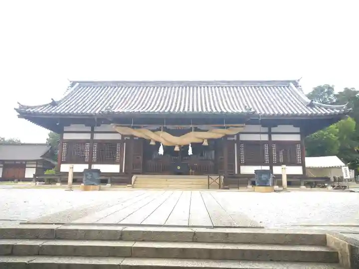 阿智神社の本殿・本堂