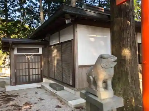 桜実神社の狛犬