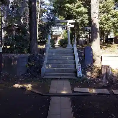 八雲氷川神社の鳥居