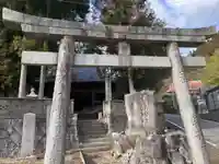 河内明神社の鳥居
