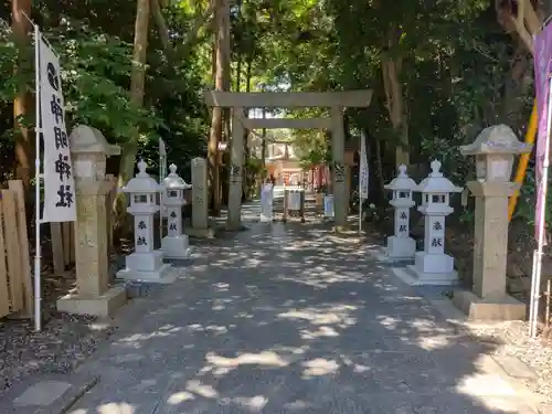 神明神社の鳥居