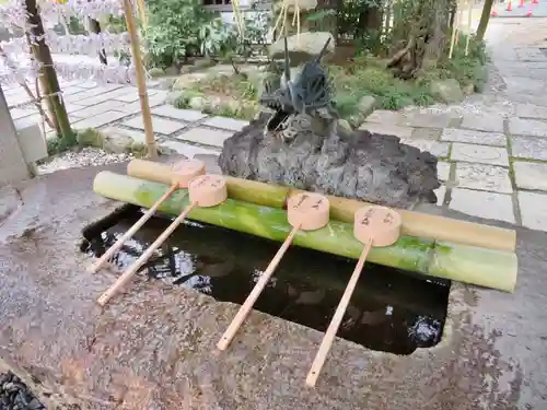 菊田神社の手水舎