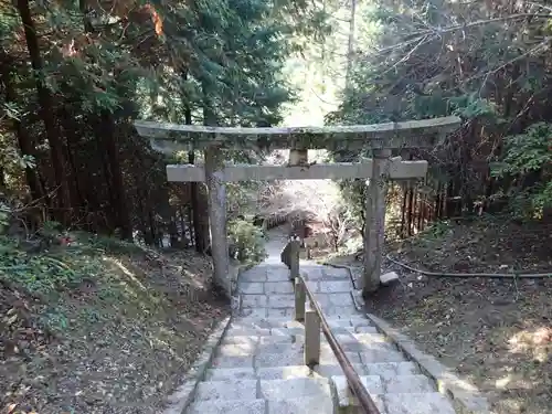 脳天大神龍王院の鳥居