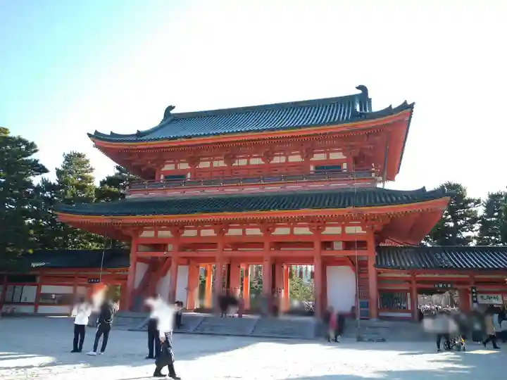 平安神宮の山門・神門
