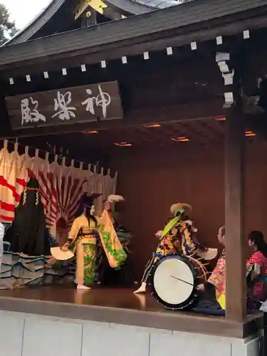 高麗神社の神楽