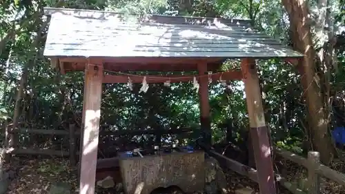 羽豆神社の手水舎