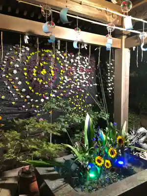 東海市熊野神社の手水舎