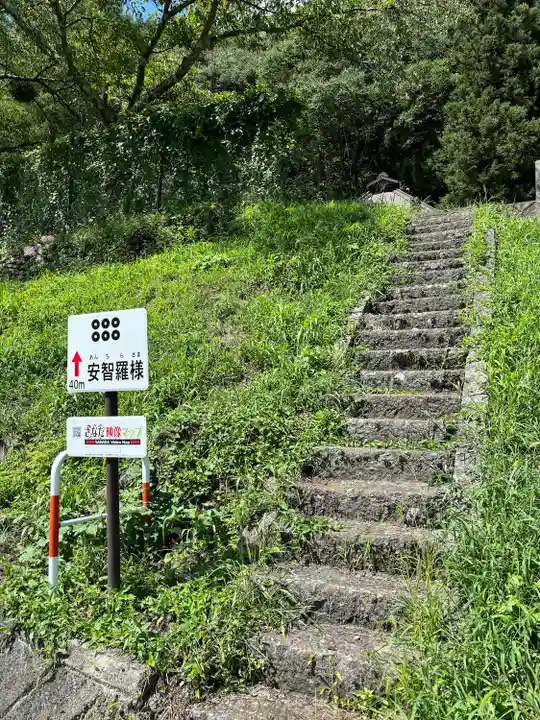 安智羅神社(松尾古城跡)(長野県)