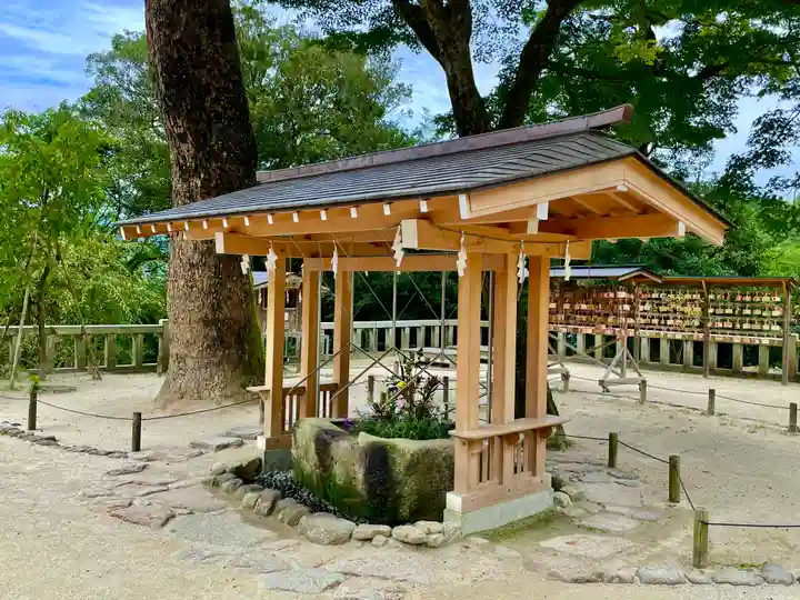 宝満宮竈門神社の手水舎