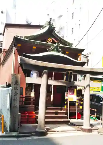 寳田恵比寿神社の鳥居