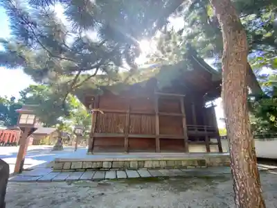 與杼神社の本殿・本堂