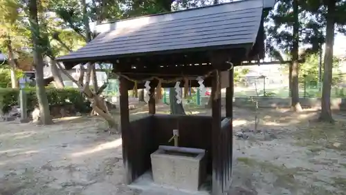 畑山神社の手水